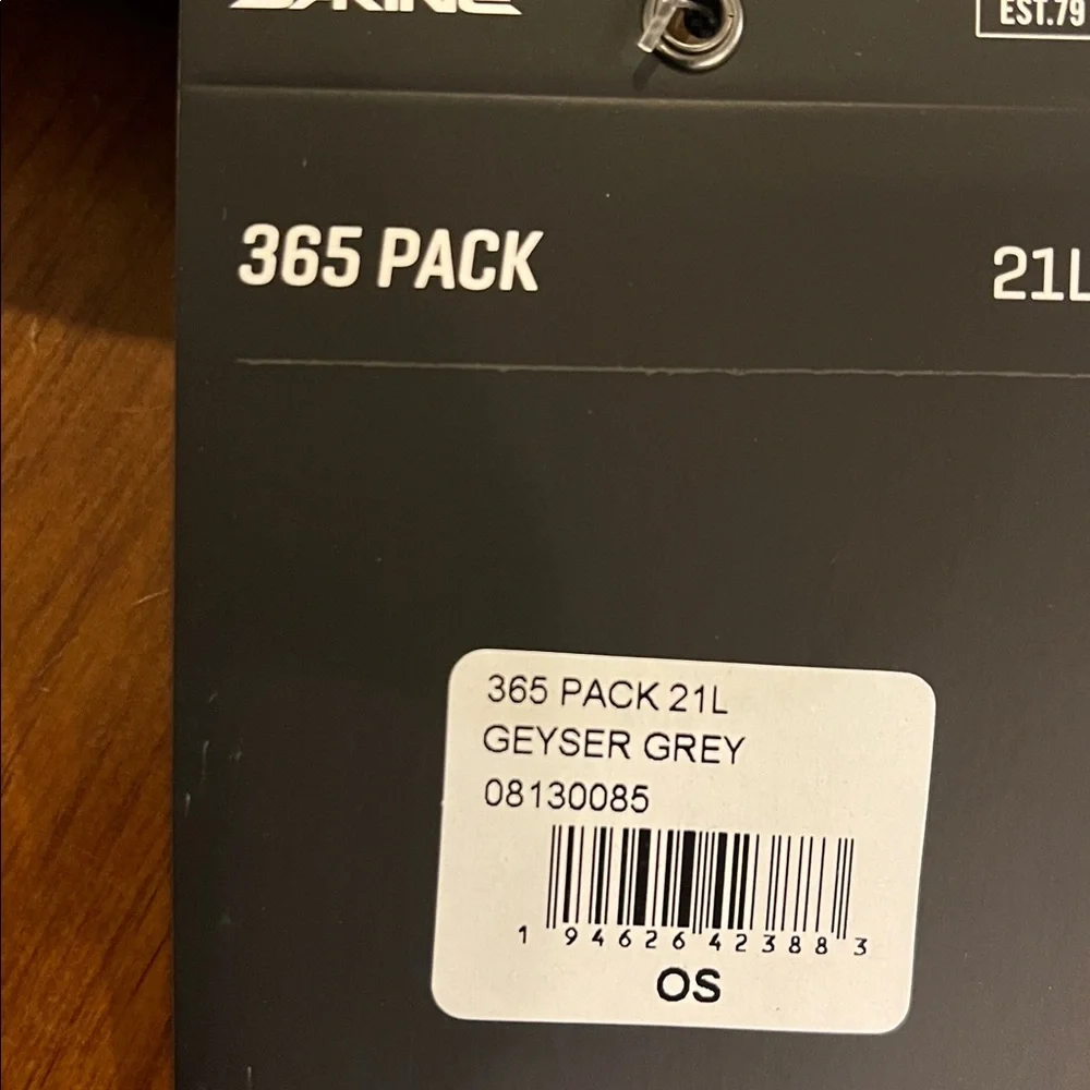 Dakine 365 Pack 21L Casual Backpacks Geyser Grey new